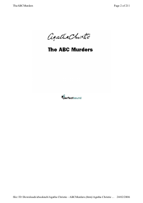 Agatha Christie - ABC Murders.pdf